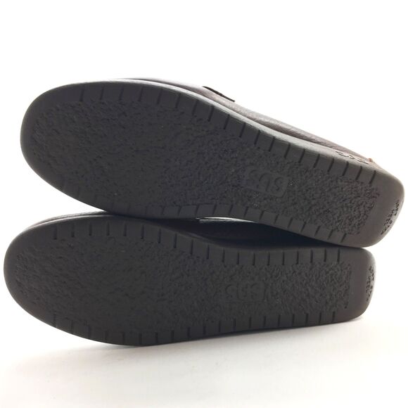 SAS Tripad Comfort Brown Leather Moccasin Toe Kiltie Loafers - Women's Size 10 S - Picture 6 of 8